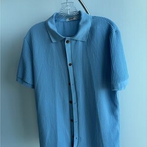 Men’s matching set in blue color